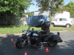 Harley Chopper Motorrad Sicherheitstraining